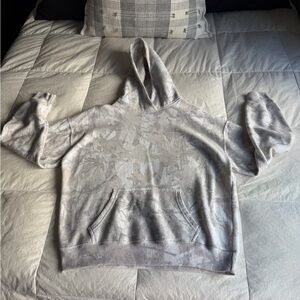 Gray Camo Hoodie Hollister